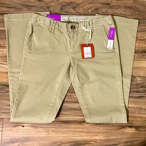 🆕 Mossimo Khaki Midrise Bootcut Chino Pants